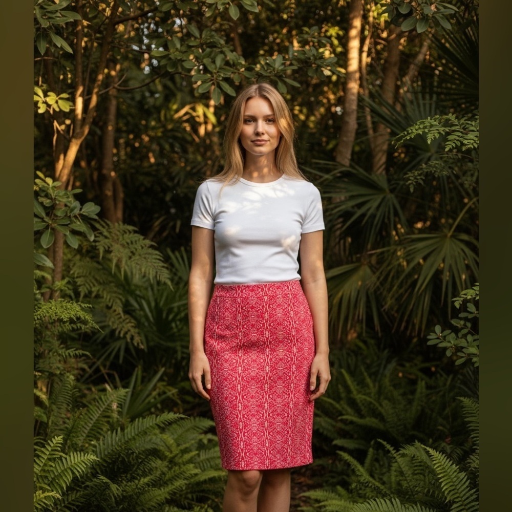 Rip Skirt Hawaii, pink, size large #3